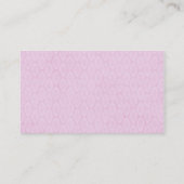 Forest Owl Woodland Hoot Night Visitekaartje (Achterkant)