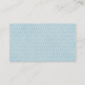 Forest Owl Woodland Hoot Night Visitekaartje (Achterkant)