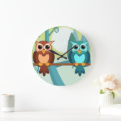 Forest Owls Grote Klok (Huis)