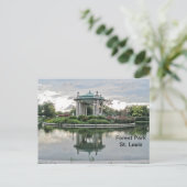 Forest Park St. Louis Missouri Briefkaart (Staand voorkant)