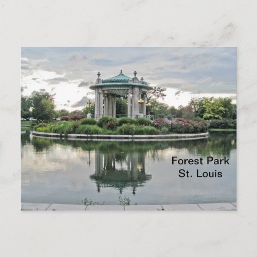 Forest Park St. Louis Missouri Briefkaart (Voorkant)