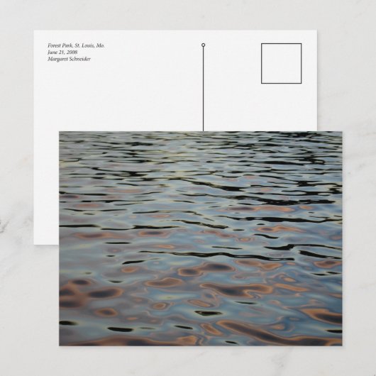 Forest Park Waterways Briefkaart (Voorkant / Achterkant)