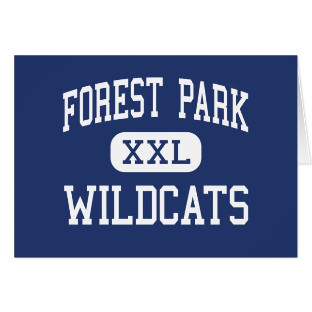 Forest Park Wildcats Middle Franklin (Voorkant Horizontaal)