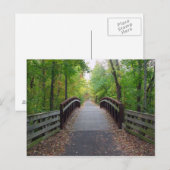 Forest Path Briefkaart (Voorkant / Achterkant)