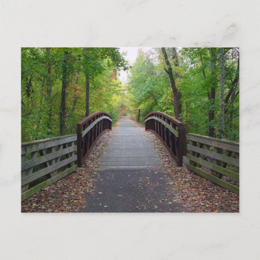 Forest Path Briefkaart (Voorkant)