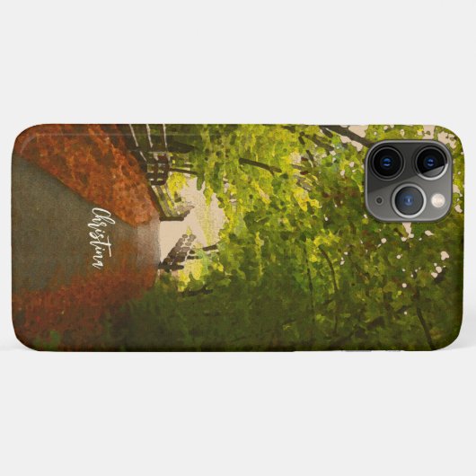 FOREST PATH Herfst 07 - Telefoonhoes Case-Mate iPhone Case (Achterkant (horizontaal))