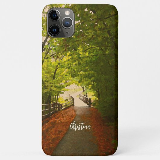 FOREST PATH Herfst 07 - Telefoonhoes Case-Mate iPhone Case (Achterkant)