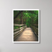 Forest Path Serenity Canvas Afdruk (Voorkant)