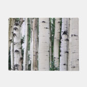 Forest Pattern - Aspen Trees Deurmat (Voorkant)