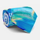 "Forest Pattern" Stropdas (Opgerold)