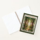 Forest Peace Embroidered Nature Path Journal Notitieboek (Binnen)