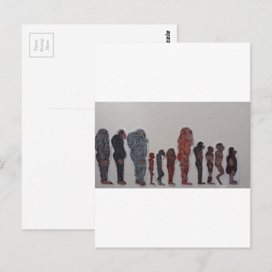 Forest people creation line up briefkaart (Voorkant / Achterkant)