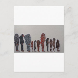 Forest people creation line up briefkaart