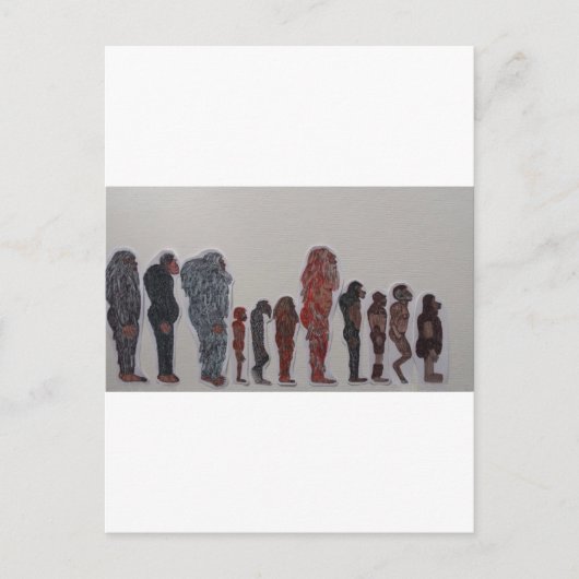 Forest people creation line up briefkaart (Voorkant)