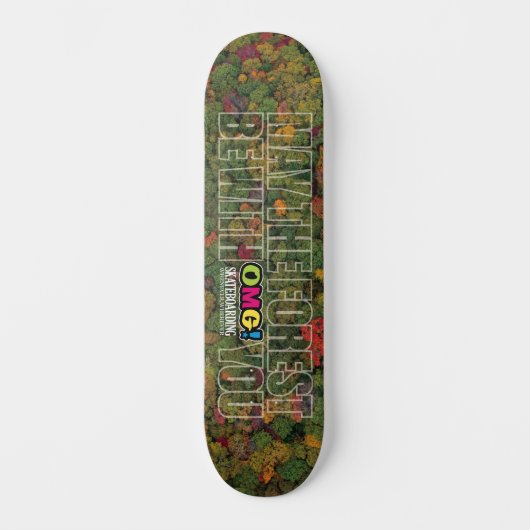 FOREST PERSOONLIJK SKATEBOARD (Voorkant)