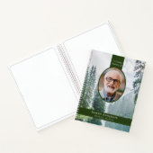 Forest Photo Funeral Budget Guest Book Notitieboek (Binnen)