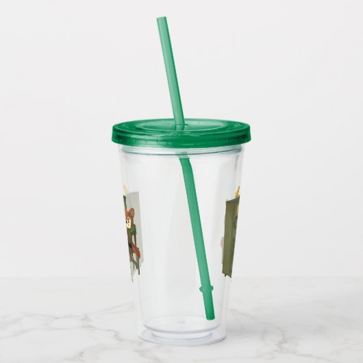 Forest Piano Acryl Drinkbeker (Links)