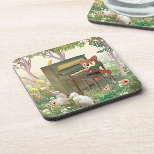 Forest Piano Concert Bier Onderzetter (Linkerzijde)