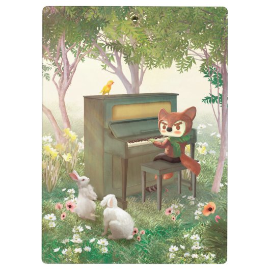 Forest Piano Concert Klembord (Achterkant)