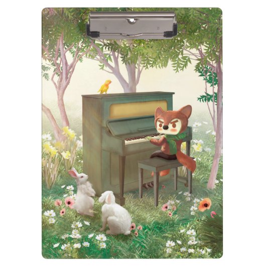 Forest Piano Concert Klembord (Voorkant)