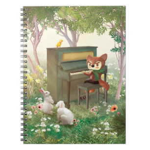 Forest Piano Concert Notitieboek