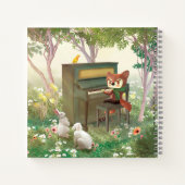 Forest Piano Concert Notitieboek (Achterkant)