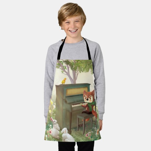 Forest Piano Concert Schort (Gedragen)