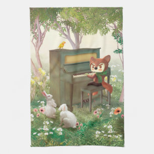 Forest Piano Concert Theedoek