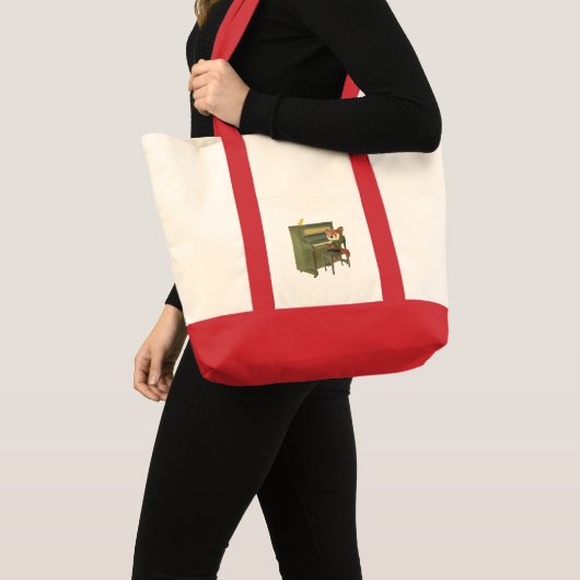 Forest Piano Concert Tote Bag (Voorkant (product))
