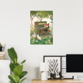 Forest Piano Poster (Thuiskantoor)