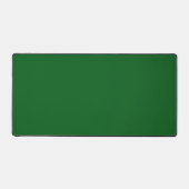Forest Pine Green Solid Color Bureaumat (Voorkant)