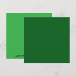 Forest Pine Green Solid Color Kaart