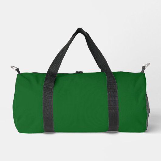 Forest Pine Green Solid Color Plunjezak (Voorkant)