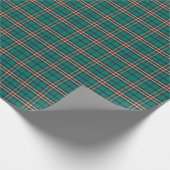 Forest Plaid Pattern Cadeaupapier (Hoek)