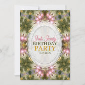 Forest Princess Fab 40ste geboortedag Kaart (Voorkant)