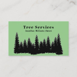 Forest Professional Tree Trimming Service Visitekaartje