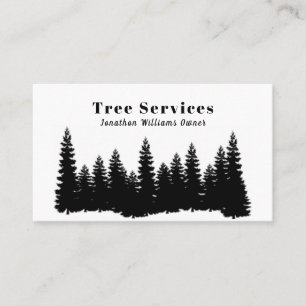Forest Professional Tree Trimming Service Visitekaartje