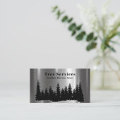 Forest Professional Tree Trimming Service Visitekaartje (Staand voorkant)