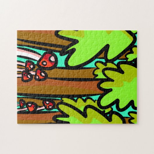 Forest Puzzle Legpuzzel (Horizontaal)