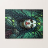 Forest Queen Guardian - Ethereal Nature Fantasy Legpuzzel (Horizontaal)