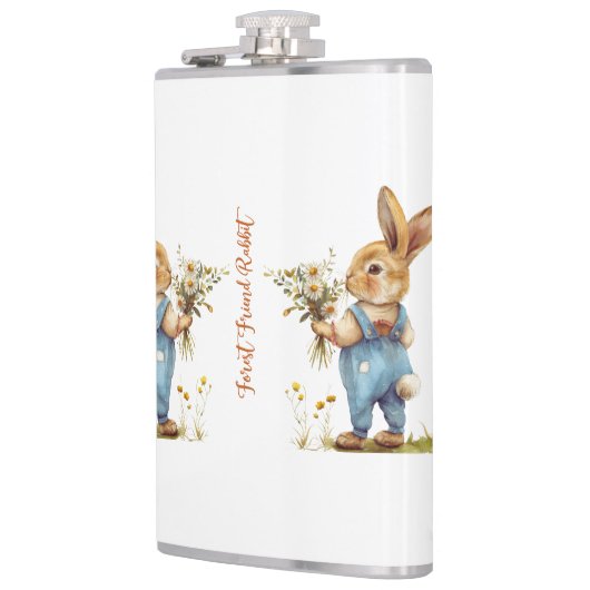 Forest Rabbit Flask - Een boswachter Heupfles (Links)