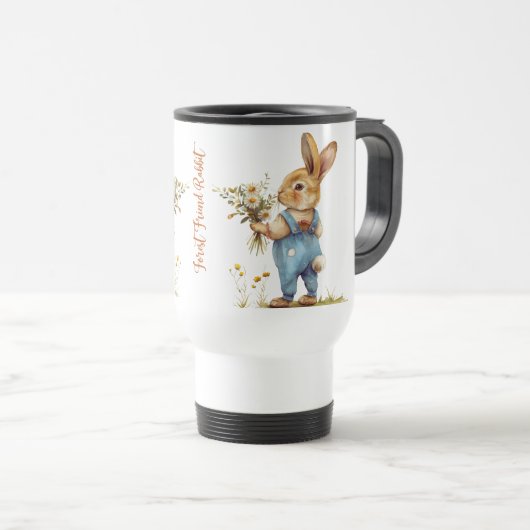 Forest Rabbit Mok - Uw bosvriend (Voorkant rechts)