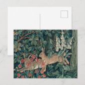 Forest Rabbits Tapestry Briefkaart (Voorkant / Achterkant)