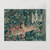 Forest Rabbits Tapestry Briefkaart (Voorkant)