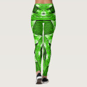 Forest Ranger Queen Metallic Armor Fantasy Legging (Achterkant)