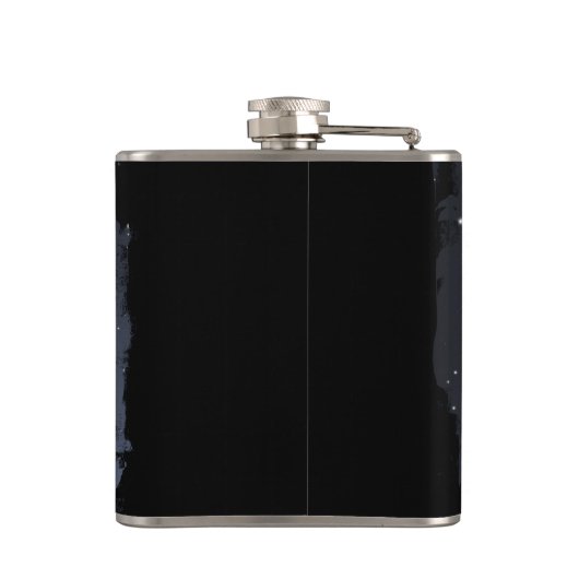 Forest Raven Cold Moon Heupfles (Achterkant)