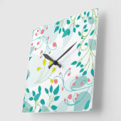 Forest reloj vierkante klok (Hoek)