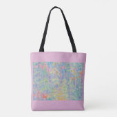 Forest Reverie Pink Canvas tas (Achterkant)