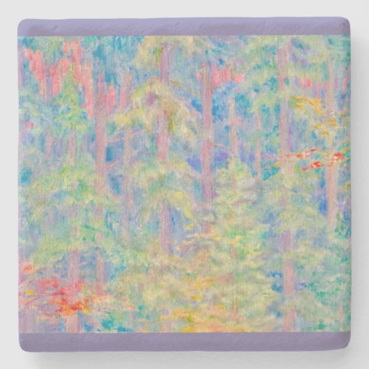 Forest Reverie Stone Onderzetter (Voorkant)