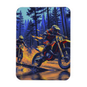 Forest Ride - Motorcross Racers Magneet (Verticaal)